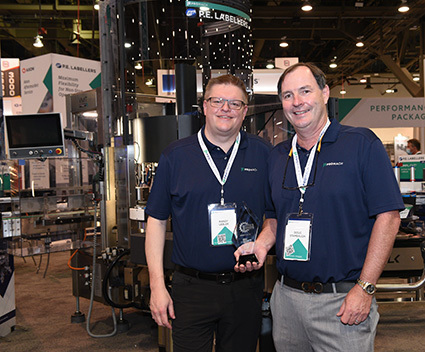 P.E. Labellers Wins Technology Excellence Award at Pack Expo 2021